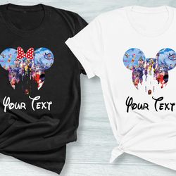 custom disney trip 2023 shirt, walt disney group matching, disney family, family vacation,
