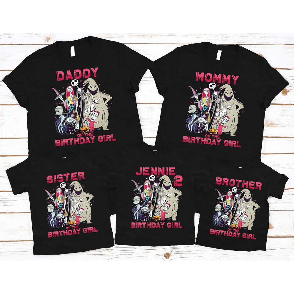 Customized The Nightmare Before Christmas Birthday Shirt, Nightmare Before Christmas Birthday Shirt, Halloween Matching Birthday Shirt.jpg