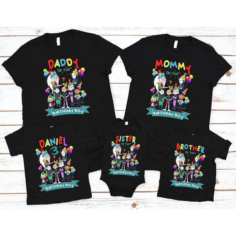 Customized The Owl House Birthday Shirt, The Owl House Family Matching, Personalized The Owl House Shirt.jpg