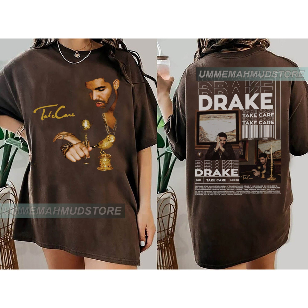 Drake Rap Vintage Shirt, Drake Take Care Shirt, Drake Rapper Shirt, Drake Merch, Drake Sweatshirt, Drake Tour Shirt.jpg
