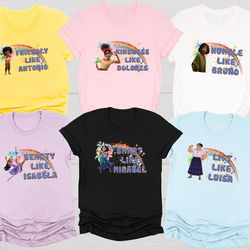 encanto family matching shirt, the madrigal family, encanto characters, encanto group matc