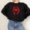 Graffiti Spider Sweatshirt, Spiderverse Miles Shirt, Spiderverse Miles Morales, Into The Spiderverse Hoodie, Spiderman Shirt.jpg