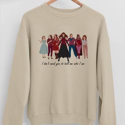 i don't need you to tell me who i am vintage scarlet witch sweatshirt, maximoff 1989 shirt