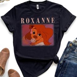 disney a goofy movie roxanne portrait vintage shirt, disneyland vacation holiday unisex t-