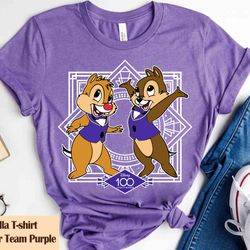 disney chip n dale mickey, friends disney 100 years of wonder shirt, disneyland unisex t