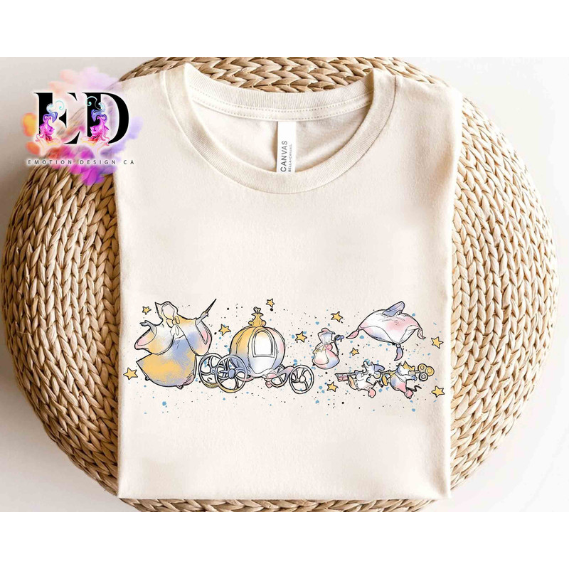 Disney Cinderella Princess Bibbidi Bobbidi Boo Fairy Godmother Group Shirt, WDW Disneyland Magic Kingdom Unisex T-shirt Family Birthday Gift.jpg