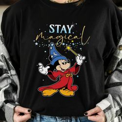 disney fantasia sorcerer mickey stay magical shirt, fantasmic disneys hollywood studios u