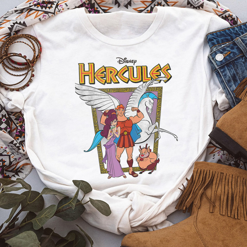 Disney Hercules Classic Movie Poster Unisex Tee Adult T-shirt Kid Shirt Long Sleeve Hoodie Sweatshirt Women's Tank Disneyland Vacation.jpg