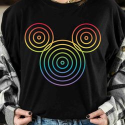 disney mickey, friends mickey rainbow pride logo lgbt shirt, disney gay days orlando rain