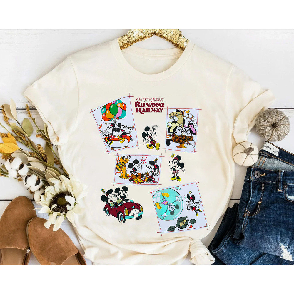 Disney Mickey & Minnie's Runaway Railway Retro Shirt, Magic Kingdom WDW Trip Unisex T-shirt Family Birthday Gift Adult Kid Toddler Tee.jpg