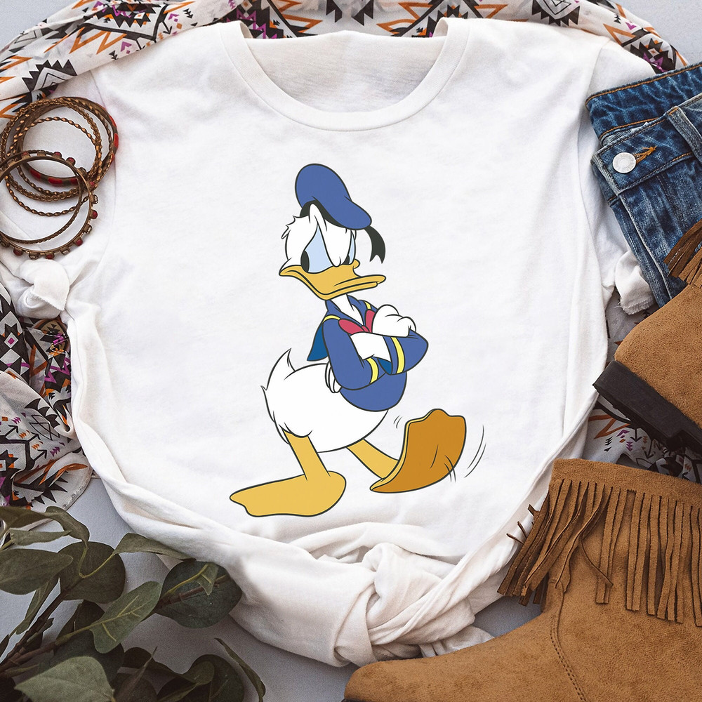 Disney Mickey And Friends Donald Duck Traditional Portrait Shirt, Magic Kingdom Unisex T-shirt Family Birthday Gift Adult Kid Toddler Tee.jpg
