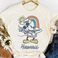 disney mickey mouse good times hawaii t-shirt unisex adult t-shirt kid shirt gift for birt