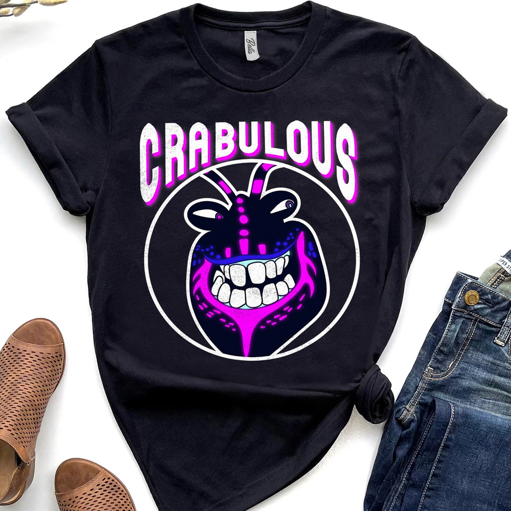 Disney Moana Tamatoa Crabulous Neon Face Circle Portrait Tee Unisex T-shirt Birthday Shirt Gift For Men Women Kid Hoodie Sweatshirt Toddler.jpg