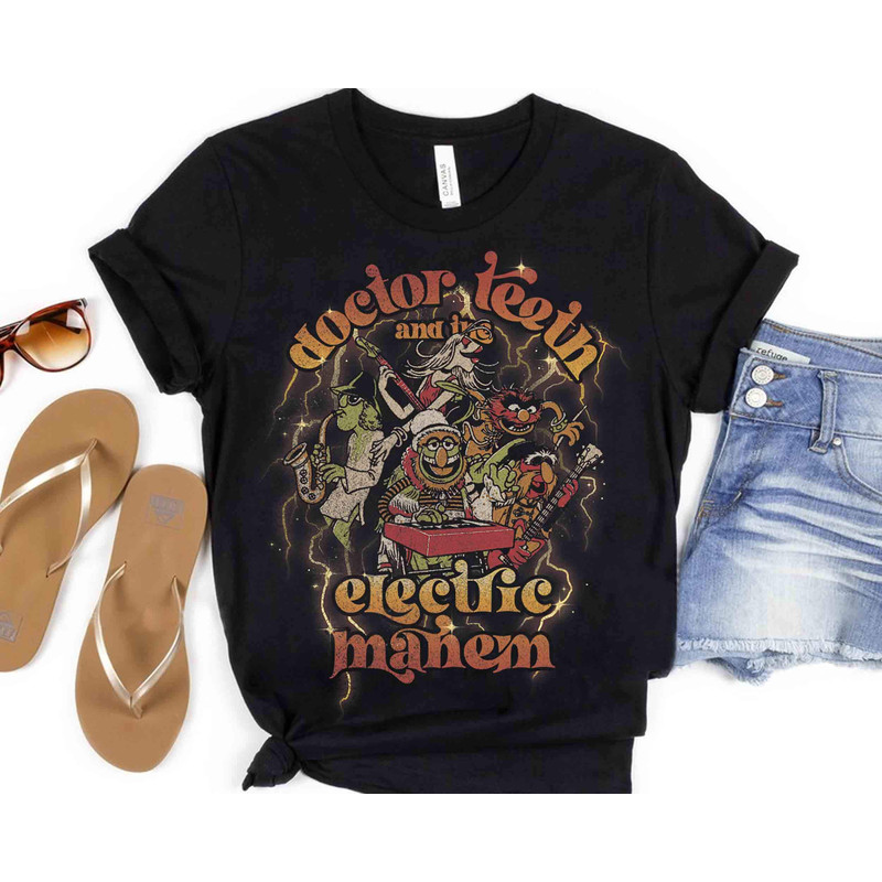 Disney Muppets Doctor Teeth And The Electric Mayhem Poster Unisex T-shirt Birthday Shirt Gift For Men Women Kid Hoodie Sweatshirt Toddler.jpg