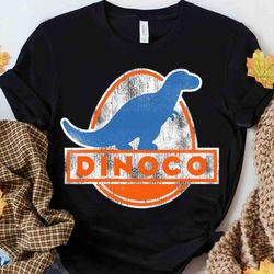 disney pixar cars iconic dinoco dinosaur logo t-shirt unisex t-shirt birthday shirt gift f