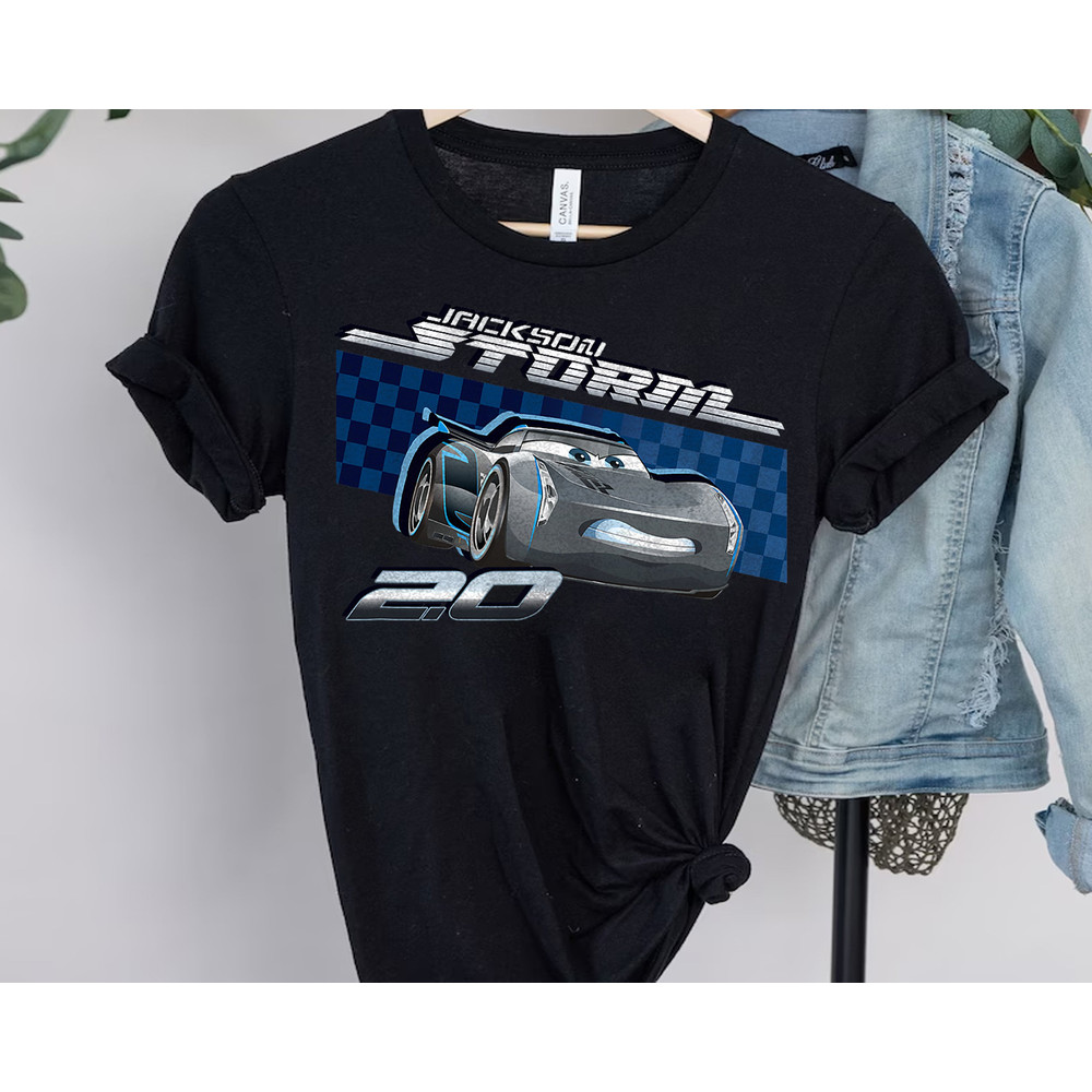 Disney Pixar Cars Jackson Storm 2.0 T-Shirt Unisex T-shirt Birthday Shirt Gift For Men Women Kid Hoodie Sweatshirt Toddler Shirt.jpg