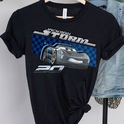 disney pixar cars jackson storm 2.0 t-shirt unisex t-shirt birthday shirt gift for men wom