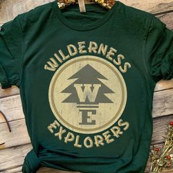 disney pixar up wilderness explorer badge patch shirt, magic kingdom wdw holiday unisex t-