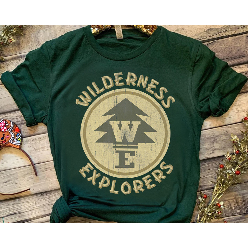 Disney Pixar Up Wilderness Explorer Badge Patch Shirt, Magic Kingdom WDW Holiday Unisex T-shirt Family Birthday Gift Adult Kid Toddler Tee.jpg