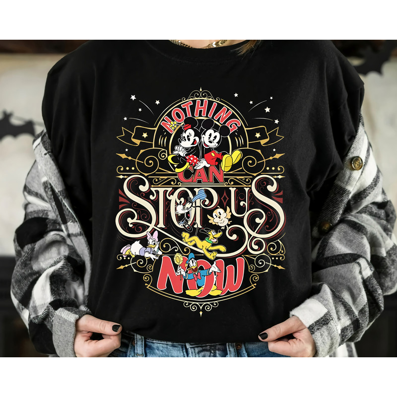 Disney Retro Mickey And Minnie's Runaway Railway Shirt, Hollywood Studios WDW Unisex T-shirt Family Birthday Gift Adult Kid Toddler Tee.jpg