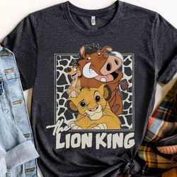 disney the lion king simba timon pumbaa hakuna matata, magic kingdom wdw holiday unisex t-