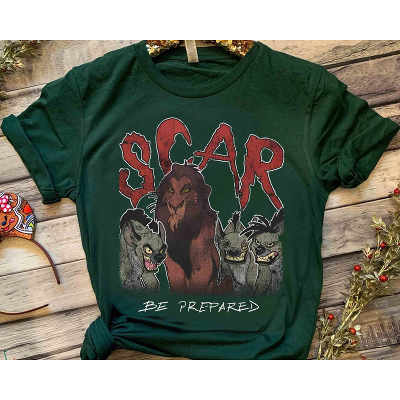 Disney The Lion King Villains Scar and the Hyenas Retro Shirt, Magic Kingdom Holiday Unisex T-shirt Family Birthday Gift Adult Toddler Tee.jpg