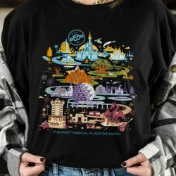 disney walt disney world 50th anniversary mickey and friends shirt, holiday trip unisex t-