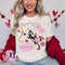 Funny Goofy By My Valentine Vintage T-shirt, Disney Mickey and Friends Couple Love Heart Matching Tee, Disneyland Family Holiday Party Gift.jpg