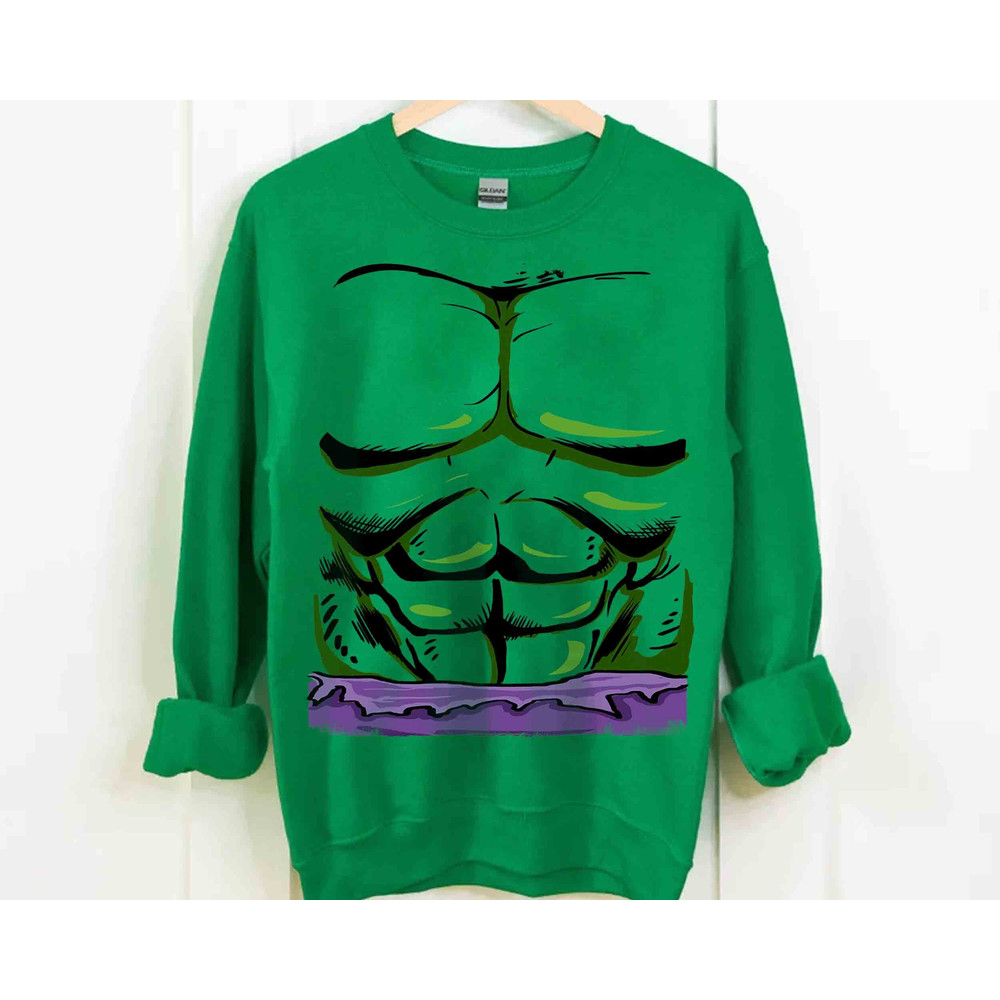 Marvel Avengers Hulk Cosplay Halloween Shirt, MCU Fans Costume Halloween Party Family Squad Holiday Vacation Gift, Hulk Incredible.jpg