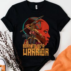 marvel black panther 2 movie okoye wakanda forever unisex t-shirt birthday shirt gift for
