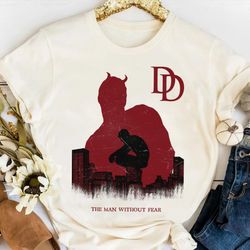 marvel daredevil a man without fear is broken within shirt, mcu universe fans gift unisex