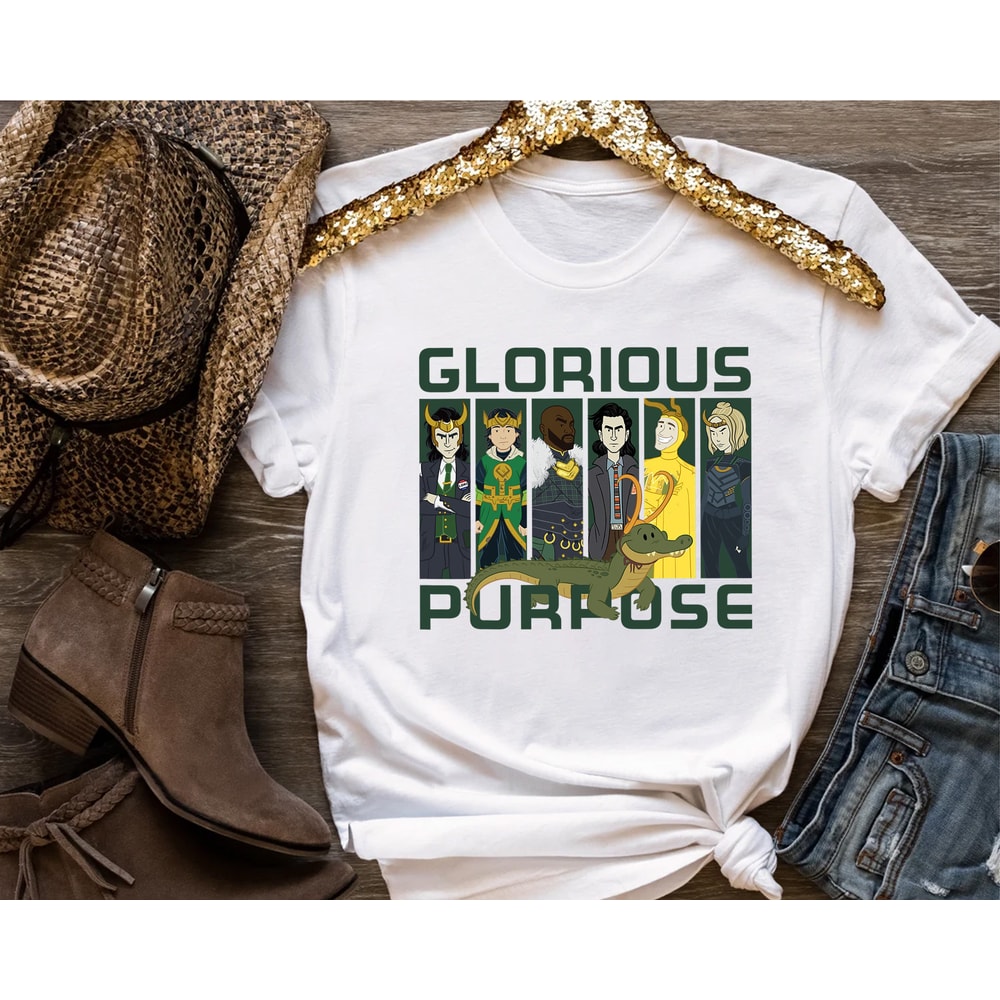 Marvel Loki Variants Alligator Loki Glorious Purpose Unisex T-shirt Birthday Shirt Gift For Men Women Kid Hoodie Sweatshirt Toddler Shirt.jpg