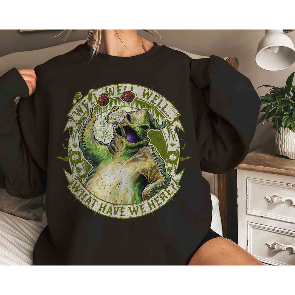 Oogie Boogie Well Well Well What Have We Here Shirt, Disney Jack and Sally Tee Oogie Boogie Bash Disneyland Halloween Family Party Trip Gift.jpg