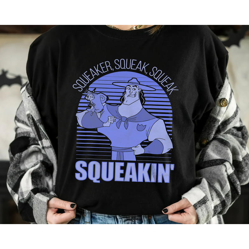 Retro 90s Disney Emperor's New Groove Kronk Squeakin' Squeaker Shirt Magic Kingdom Unisex T-shirt Family Birthday Gift Adult Kid Toddler Tee.jpg