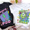 Retro 90s Pixar Monsters Inc Mike Wazowski Googly Bear and Celia Schmoopsie Poo T-shirt, Disney Couples Matching Tee, Disneyland Valentine.jpg