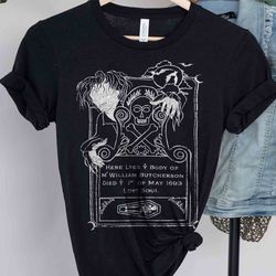 retro billy butcherson wench trollop shirt, disney hocus pocus moive sanderson sisters, sc