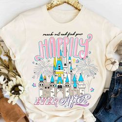 retro disney reach out and find your happily ever after comeback tour shirt, magic kingdom