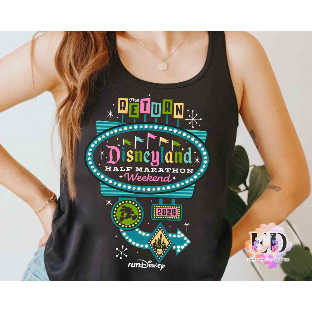 runDisney Mickey And Friends Marathon Weekend 2024 T-shirt, Donald Goofy Pluto Walt Disney World Runner Matching Tee, Disneyland Family Gift.jpg