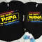 Star Wars Couples Lightsaber Best Papa Mama In The Galaxy Shirt, Father's Day Galaxy's Edge Unisex T-shirt Family Birthday Gift Adult Tee.jpg