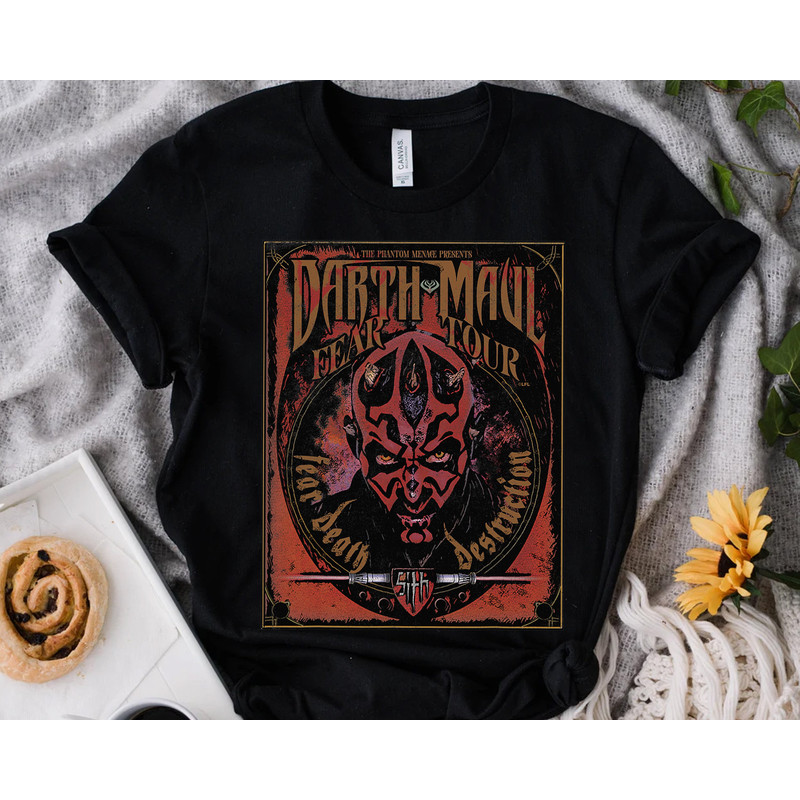 Star Wars Darth Maul Fear Tour Band Star Wars Fans Unisex T-shirt Birthday Shirt Gift For Men Women Kid Hoodie Sweatshirt Toddler Shirt.jpg