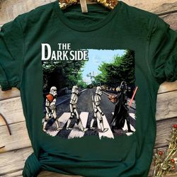 Star Wars Darth Vader Stormtrooper Abbey Road Walking Unisex T-shirt Birthday Shirt Gift F