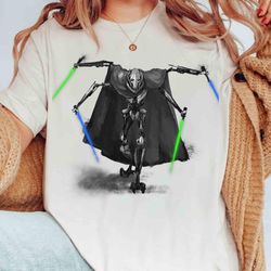 star wars revenge of the sith general grievous t-shirt t-shirt unisex adult t-shirt kid sh