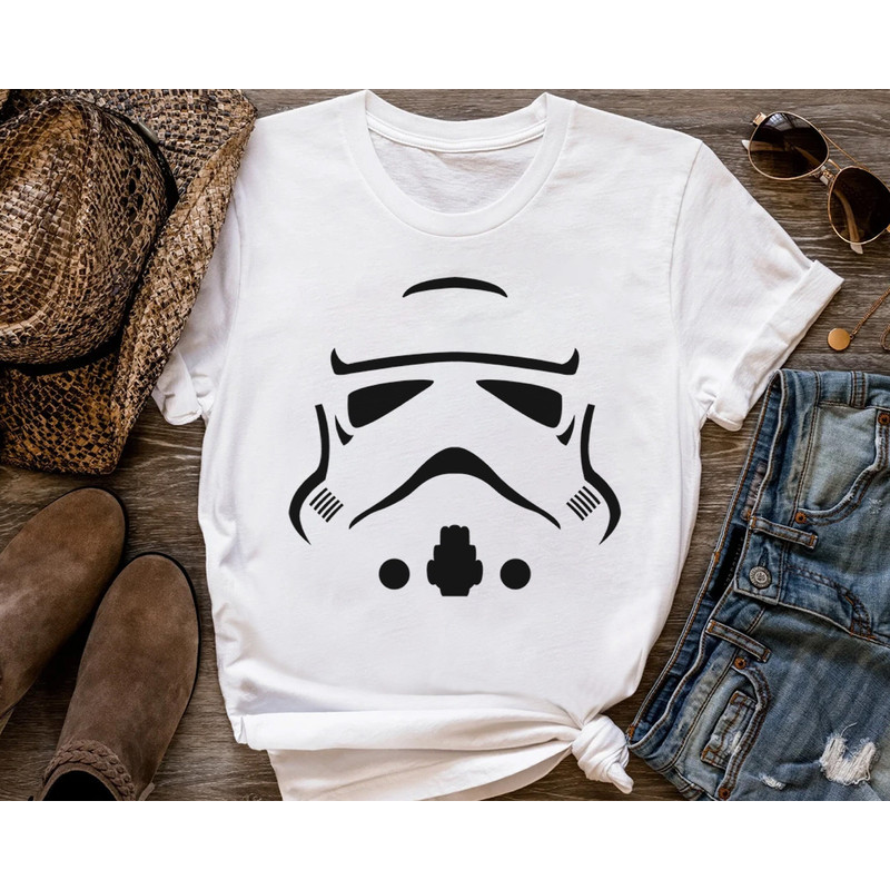Star Wars Stormtrooper Big Face Costume Cosplay Party Shirt, Galaxy's Edge Trip Unisex T-shirt Family Birthday Gift Adult Kid Toddler Tee.jpg