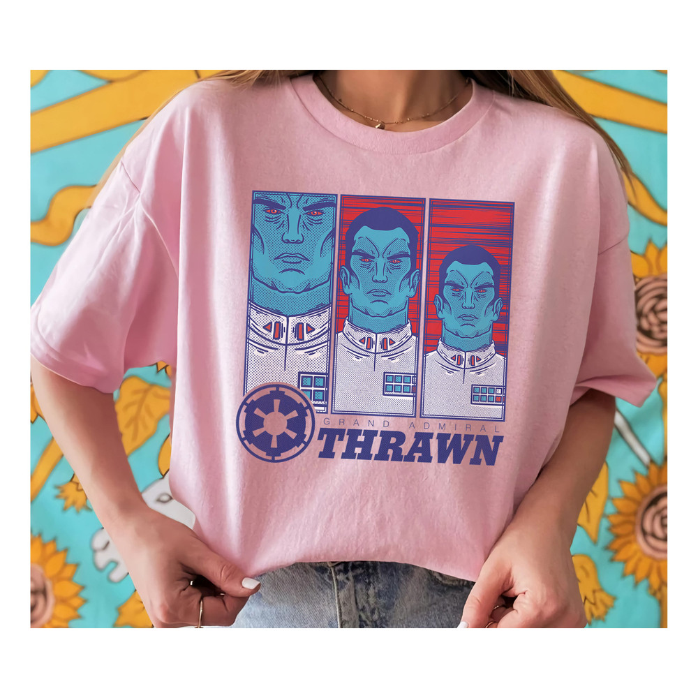 Vintage Star Wars Admiral Thrawn Panels Shirt, Galaxy's Edge Trip, Unisex T-shirt Family Birthday Gift Adult Kid Toddler Comfort Colors Tee.jpg