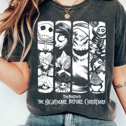 vintage the nightmare before christmas halloween tim burton t-shirt, jack skellington shir