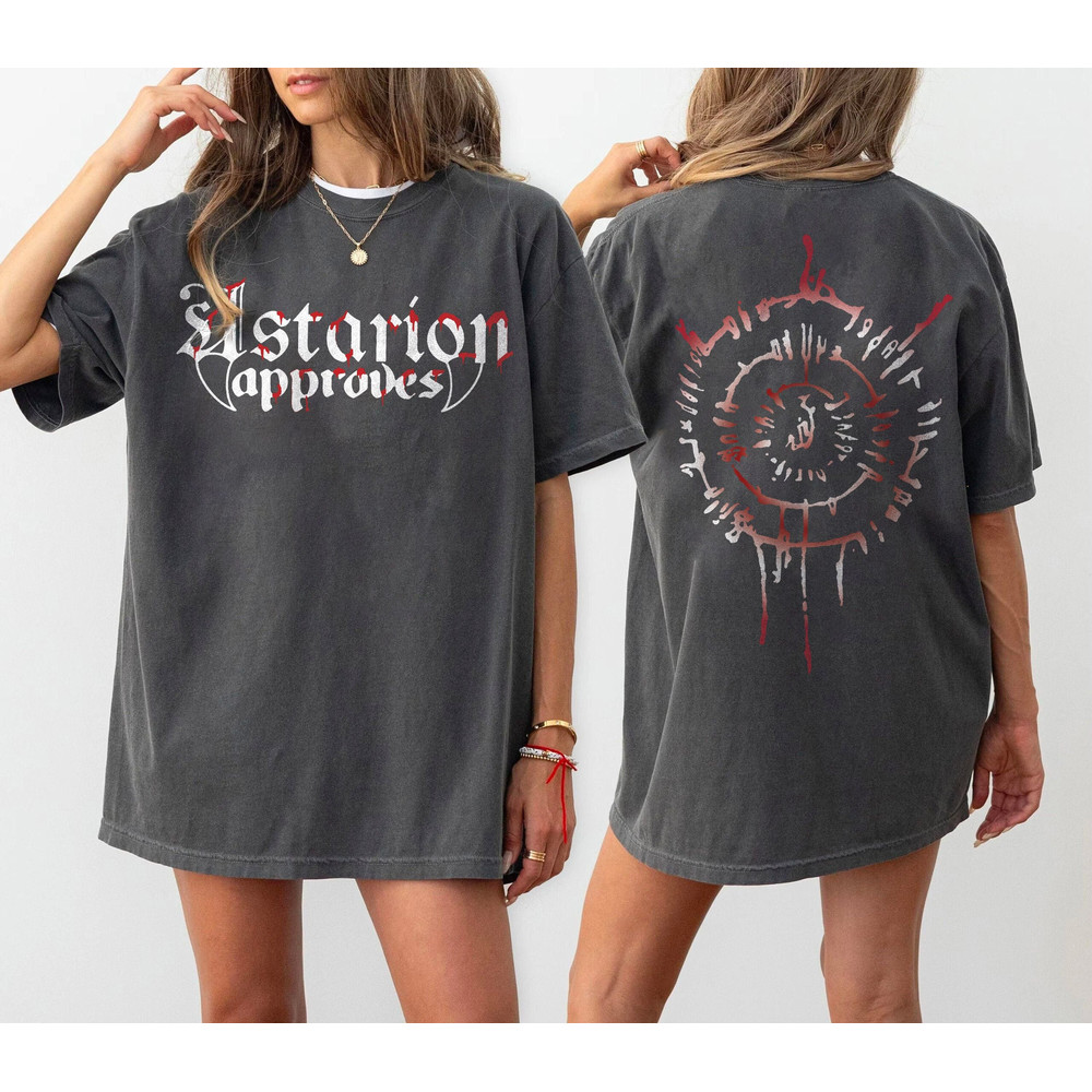 Adventure Awaits Shirt, Astarion Approves Astarion Baldur's Gate 3 Fan Gamer Shirt, BG3 Shadowheart, Astarion Rogue High Elf MinimalistTatto.jpg