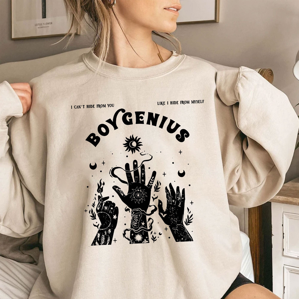 Boygenius Merch T-shirt Sweatshirt Hoodie, Boygenius Band 2023 Tour Shirt, Indie Rock Music Tour 2023 Merch, Indie Music Shirt, Reset Tour.jpg