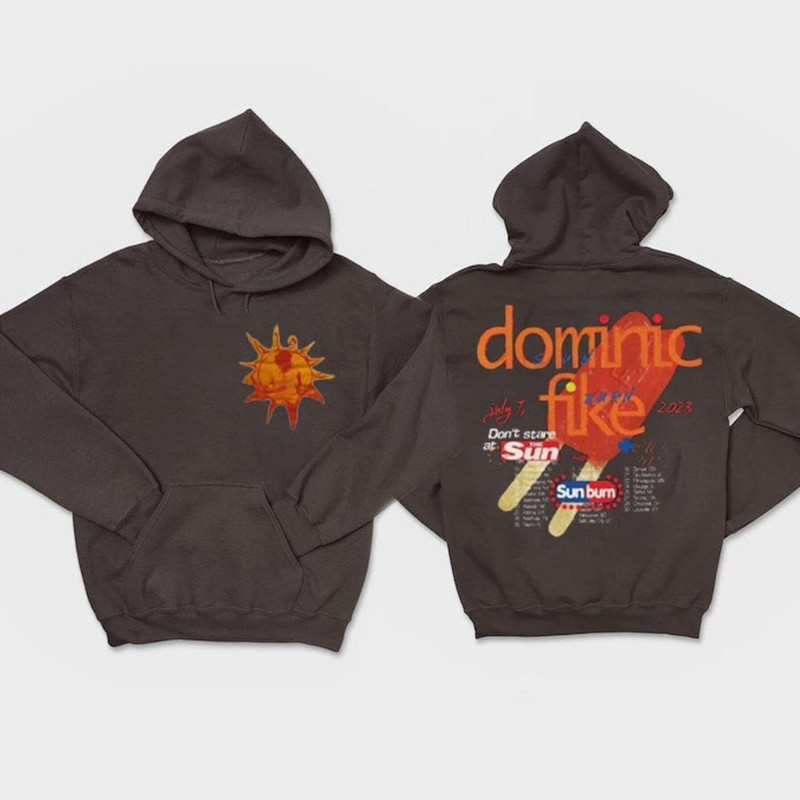 Dominic Fike 'Sunburn' Album T-Shirt, Limited Dominic Fike T-shirt - Don't Forget About Me Tee, Dominic Fike Comic Shirt, Sunburn Tour Merch.jpg