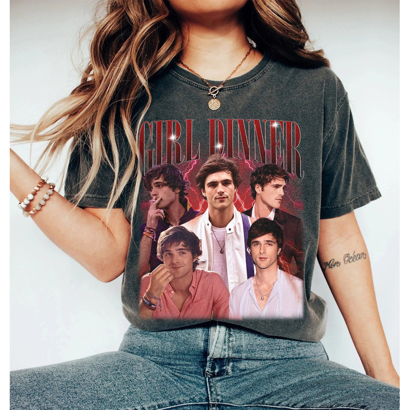 Girl Dinner Jacob Elordi Shirt, Jacob Elordi Shirt, Jacob Elordi Saltburn Shirt, Saltburn Merch, 90s Bootleg Shirt.jpg