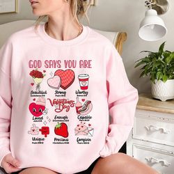 god says you are valentine png, jesus valentine png, christian valentine png, valentine bible v